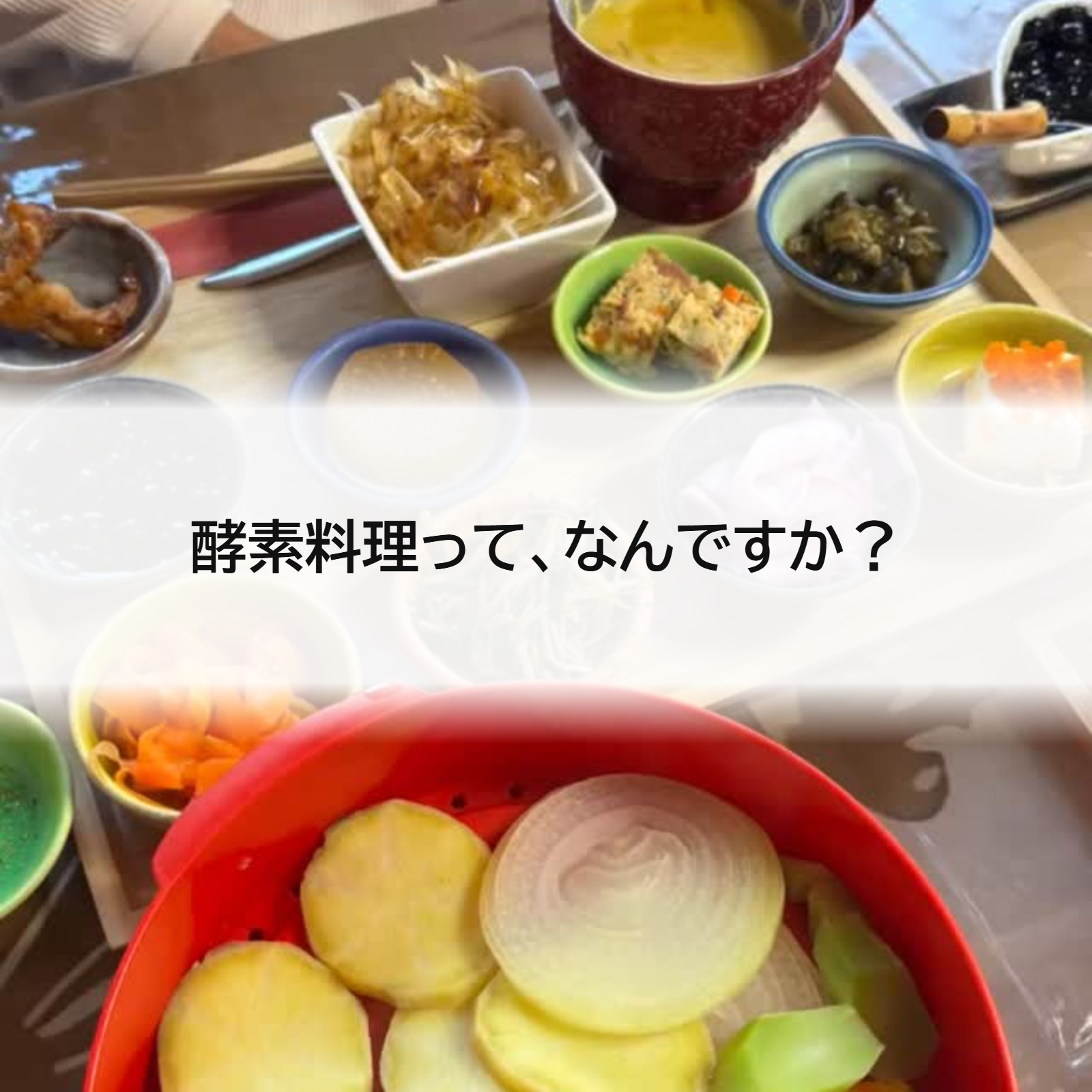 酵素料理って、なんですか？